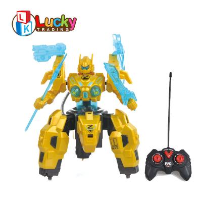 China New 2022 battery operated toys rc jet robot radio control toys for kids for sale