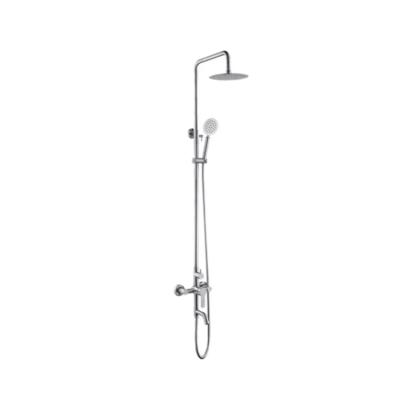 China With Slide Bar China Supplier Shower System Bathroom Hand Shower Set Stainless Steel Rainfall Shower Faucet for sale