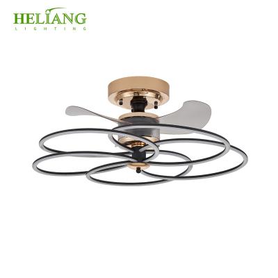 China Modern Plastic Indoor Modern Smart Version White Luxury Ceiling Fan Light Led Manufacturers Sell Like Hot Cakes for sale