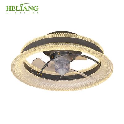 China Wholesale modern minimalist fashion European style 12w bedroom led fan light manufacturers wholesale for sale