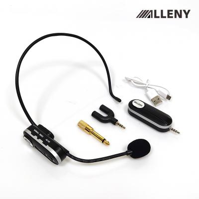 China UHF Wireless Headset Conderser Lapel Microphone For Laptops MIC Wireless Lavalier Microphone Professional for sale