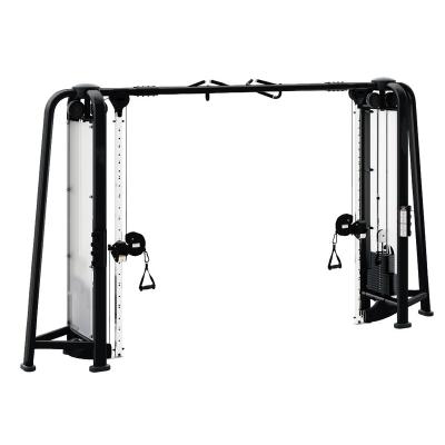 China Most Popular Crossover 3mm Universal Steel Tube Adjustable Cable Fitness Gym Functional Trainer for sale