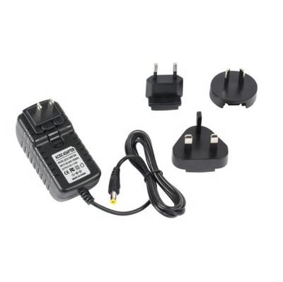 China For Monitor EU USA AU UK Plug Interchangeable 12V 9V 18V 1A To 3A AC DC Power Adapter For Printer/LED Display for sale