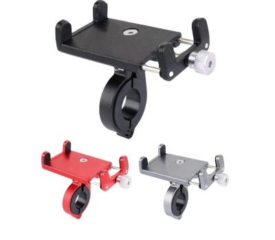 China New aluminum alloy mobile bicycle mobile phone bracket navigation bracket universal electric sensor motorcycle infrared phone holder for sale