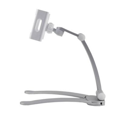 China Wall Mounted Aluminum Tablet Holder Home Office Multi-angle Adjustment Desks And Kitchen Cell Phone Holders For Tablet Android for sale