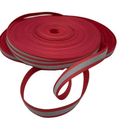 China China Sustainable Supplier Reflective Woven Recycled Polyester Webbing Tape For Chairs for sale