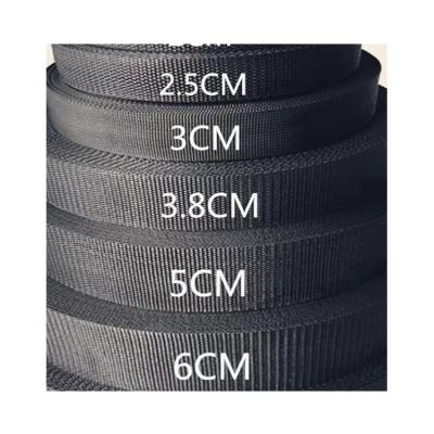 China Good Quality Sustainable Custom High Tenacity PP Plain Weave Webbing Strap for sale