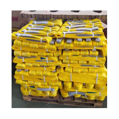 China Outstanding quality wholesale flat heavy webbing for flat lifting slings for sale