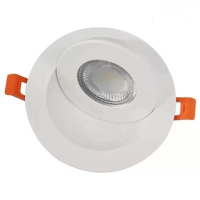 China Home Office 5W 360D Beam Angle Recessed LED Downlight with 80 Ra CRI and Sleek LED Design for sale