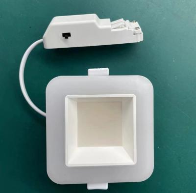 China 3-Step Dimmable 900lm Muare Recessed LED Downlight for Interior Lighting Wall Washer for sale