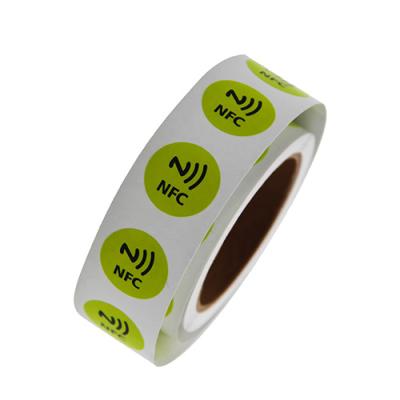 China Custom Logo HF 13.56mhz RFID Tag 213 215 216 NFC Tag MINI TAG Sticker for sale