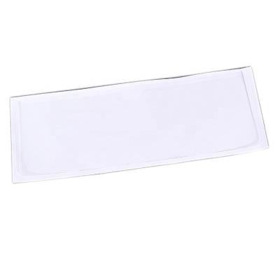 China PVC Pvc Pouch With Adhesive Sticky Back / A3 A4 A5 Label Backing Self Adhesive Pouch for sale