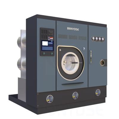 China Perc Dry Cleaning Machine Commercial Laundry Laundromat Dry Cleaner Safe Operating Industrial Automatic Equipment 1556*1100*1835mm for sale