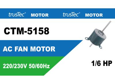 China K55HXPKG-5158 CTM-5158 Evaporator Fan Blower Motor For Window Air Conditioner CLASSIC 1/6HP 50/60Hz for sale