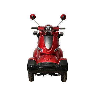 China Passenger Newest foul wheel handicapped tricycle scooter 800w cheap price 3 three wheel disability with padals for adults/elderly for sale