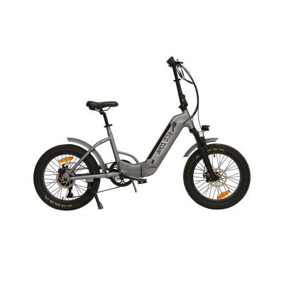 China Aluminum Alloy 2022 colorful cheap electric folding bicycle 250w electric bike for sale