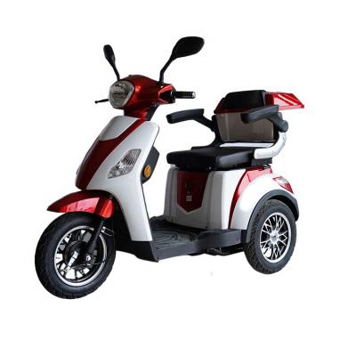 China Passenger China factory adult 3 wheel all terrain motorcycle electric scooter motorized rickshaw disability with padals for adults/elderly for sale