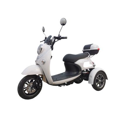 China Passenger Cheap handicapped trike powerful 3 wheels Lithium Battery mobility electric scooter disability with padals for adults/elderly for sale