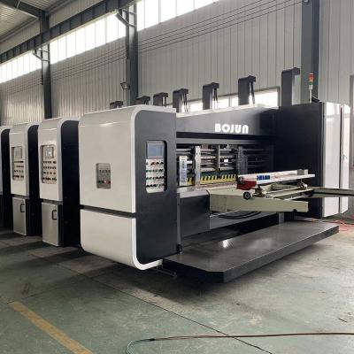 China 2022 bojun Flexo Printer Slotter Die Cutter Machine Flexo Printer Slotter Te koop