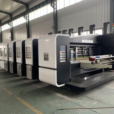 中国 2022 bojun Flexo Printer Slotter Die Cutter Machine Flexo Printer Slotter Carton Machine Lead 販売のため