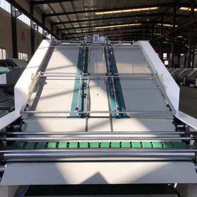 China bojun 2022Flute Laminating Machine Flute Laminating Machine Semi zu verkaufen