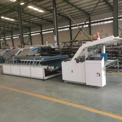 China 2022 bojun Flute Laminating Machine Semi Automatic Laminating Machine zu verkaufen