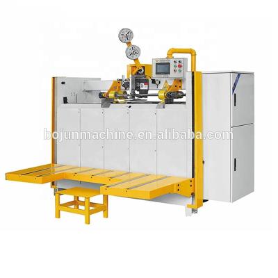 China 2022 bojun Servo Control Carton Box Stitching Machinery Corrugated Board Stitcher for sale