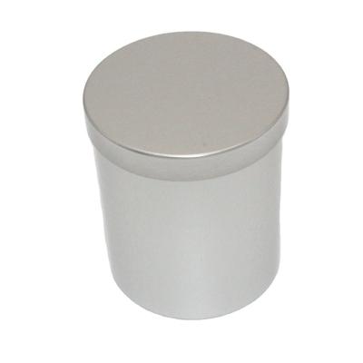 China Recyclable Material Hot Selling Customized Printed Round TKA Sliding Tea Nail Polish Tin Box Package for sale