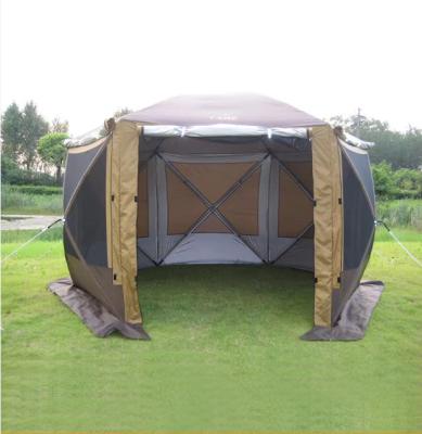 China New luxury modern fast automatic extra large 10-12 people tent camp outdoor camping tent for wholesale for sale