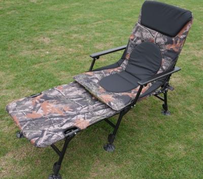 China Durable Leisure Chair Factory Fishing Camping Folding Chair Carp Bedchair Beds for sale