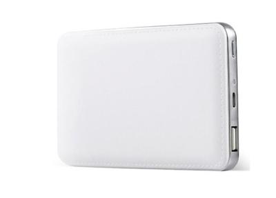 China Slim Leather abs 4000mAh polymer  power bank extra battery charger for sale