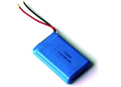 China 1800mah Lithium Polymer Battery Pack 2S 7.4V Lipo Rechargeable Battery Pack for sale