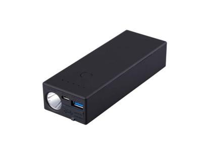 China 10000mah Light Car Jump Starter Power Bank Strong Flash Rubber shell for sale