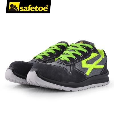 China Puncture Resistant Safety Sneakers Safety Shoes For Workshop Non Metallic Safety Shoes for sale