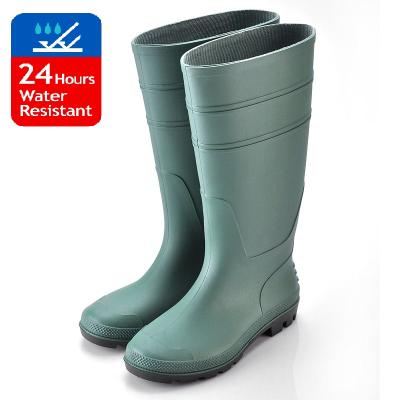 China Fashion Trend Fashion Rain Boots, Tall Gum Boots, High Heel Wellinton Boots for sale