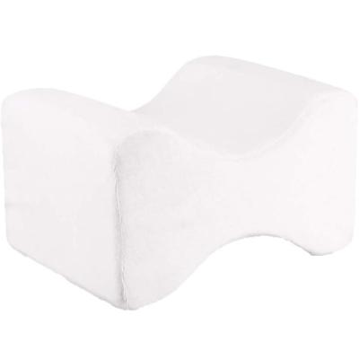 China Sciatica Anti-Static Relief Leg Memory Foam Support Orthopedic Knee Pillow for Side Sleepers for sale