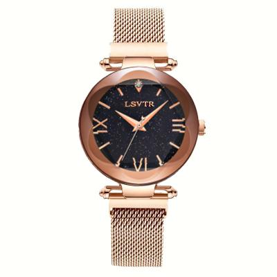 China Water-resistant 2022 fashion wholesale new star celebrity hot-selling ladies watch magnetic strap quartz watch and watch set for sale