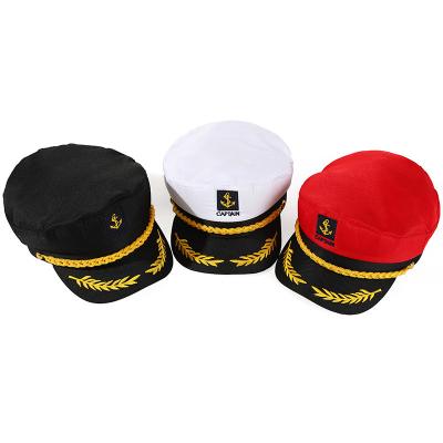 China Classic Yacht Autumn Sailor Hat Captain Hat Comfortable Fashion Navy Ocean for sale