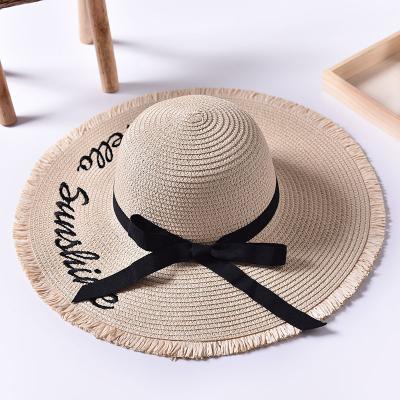 China comfortable & 2021 New Design Summer Breathable Multicolor Unisex Ladies Beach Hat With Customization for sale