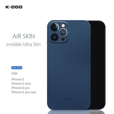 China Ultra Thin Anti Slip K-Doo Air Skin Case 0.3mm Thickness Full Covered Super Slim Mobile Back Cover For iPhone12/12mini/12pro/12promax for sale