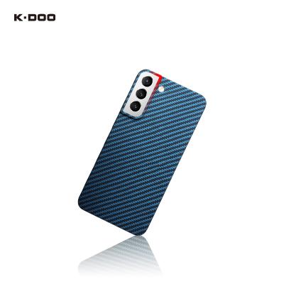 China High End Case K-Doo Back Cover (Made with Keivlar) Real Carbon Fiber Material Shockproof Bulletproof For Sam s22/s22 plus/s22 ultra for sale