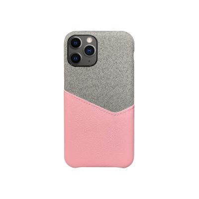 China Premium Resort Shockproof Collection K-Doo Wallet Case Clothes + PU Leather Casual Style Phone Protective Cases For iphone11/11pro/11promax for sale