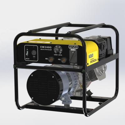 China KOVO GASOLINE WELDER GENERATOR EW240G 90 KG Peso para requisitos de solda de tubulação à venda