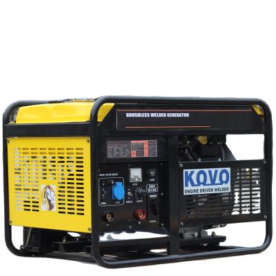 China MOTOR CC KOVO EW320G Máquina generadora de soldadura de gasolina para el Grupo Autónomo De Soudage en venta