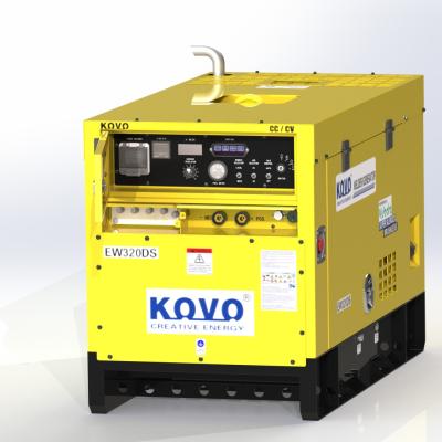 Chine KOVO 550-600A Générateur soudeur diesel 20Kva Générateur soudeur diesel Fréquence 50/60HZ à vendre