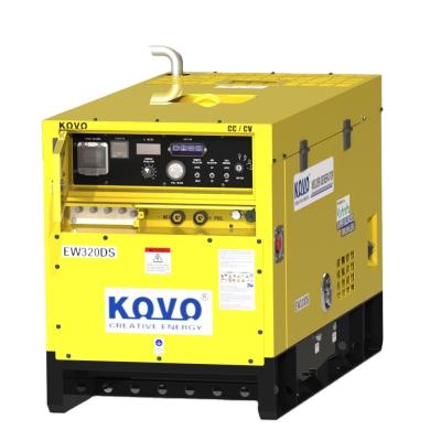 China 400Amp Portable Diesel Arc Welder Generator EW320DST with 280CC/CV Rated Current for sale