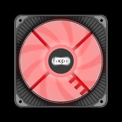 China Cooling 4 PIN Red Color LED Blower Discount HXPX Blower PC Computer Case Computer Case/CPU F Fan Lil Heatstick Fan Silent BLACK LED Cooling CPU -WT12 12cm for sale