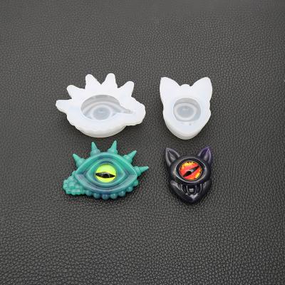 China 2020 Viable Creepy Magical Eye Perfume Drop Water Mold Silicone Decorative Mold for sale