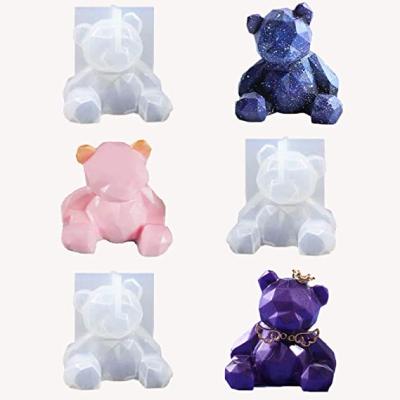 China DIY Crafts Viable Silicone Resin Fusimai Resin Animal Unicorn Resin Casting Molds for sale