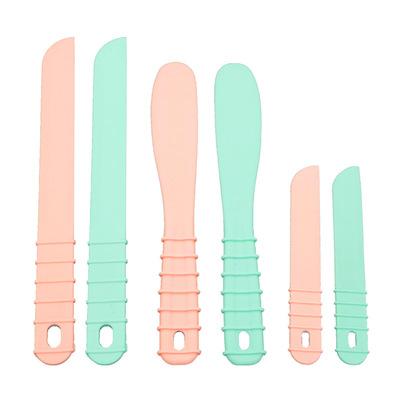 China Fusimai Viable Silicone Cosmetic Spatulas Set Mini Turner Small Mask Makeup Silicon Spatula Customize Quality for sale